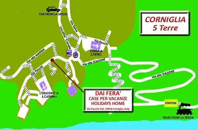 Tra Collina E Mare Corniglia